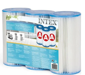 Картридж тип А, INTEX,3 шт, арт.29003